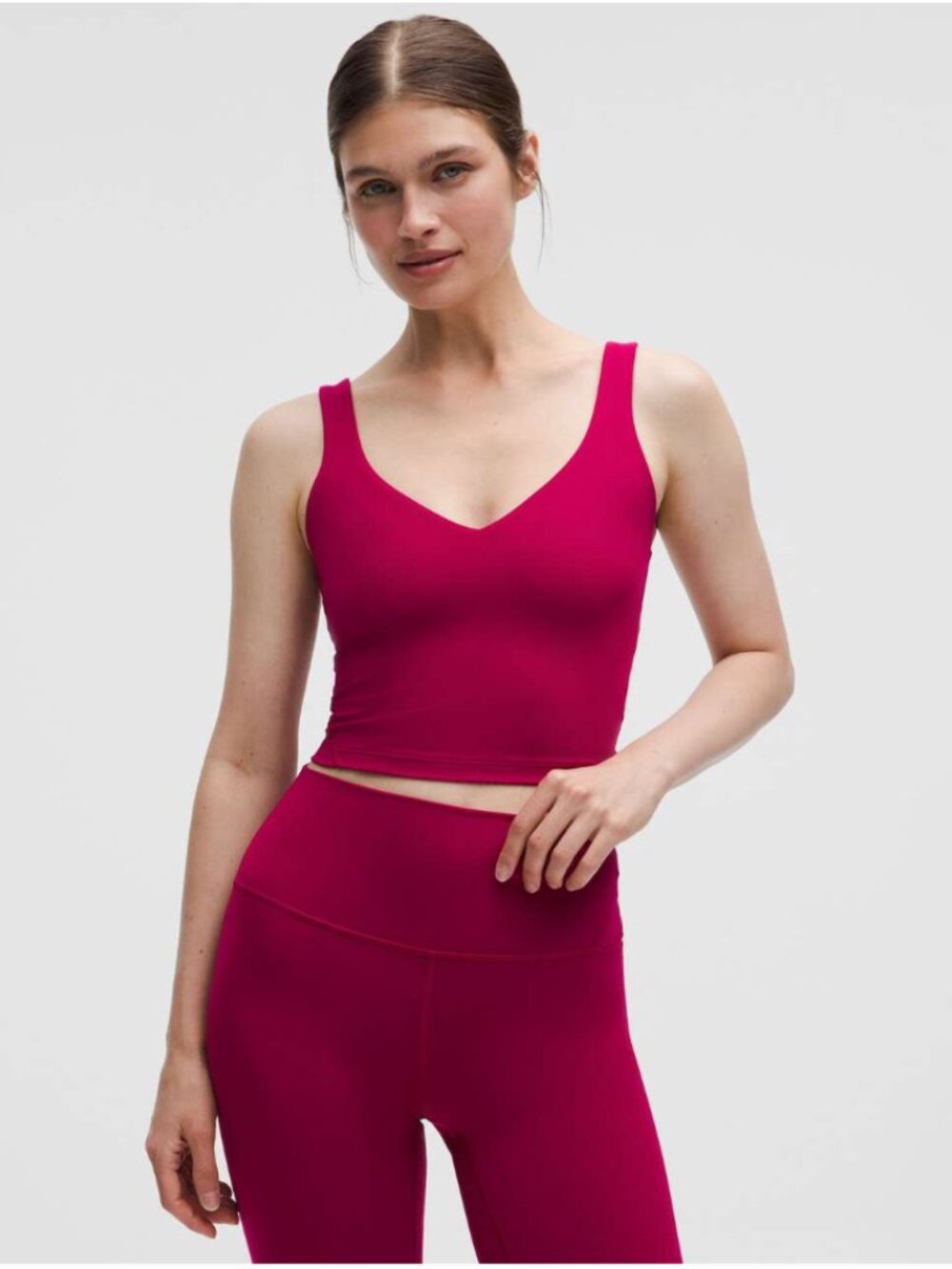 Lululemon Align Tank Top *Light Support, A/B Cup Berry Rumble